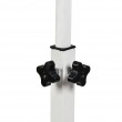 Maclean mobile desk/laptop stand, white, height adjustment 59-89cm, max. 30kg , MC-121 W