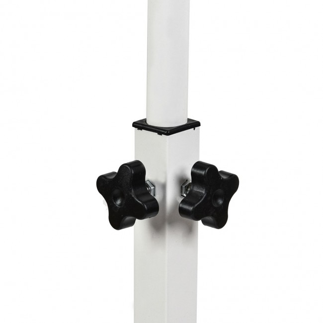 Maclean mobile desk/laptop stand, white, height adjustment 59-89cm, max. 30kg , MC-121 W