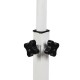 Maclean mobile desk/laptop stand, white, height adjustment 59-89cm, max. 30kg , MC-121 W