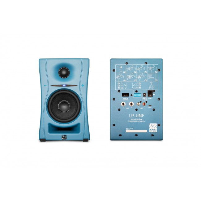 Kali Audio LP-UNF-B - a pair of Bluetooth monitor speakers (blue)