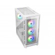 COUGAR Midi Tower Case Duoface Pro ARGB, White