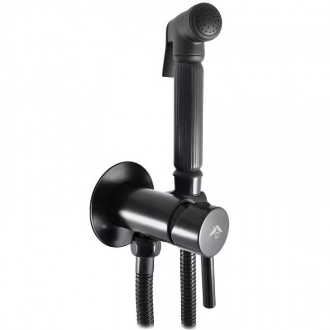 black matte bidet faucet