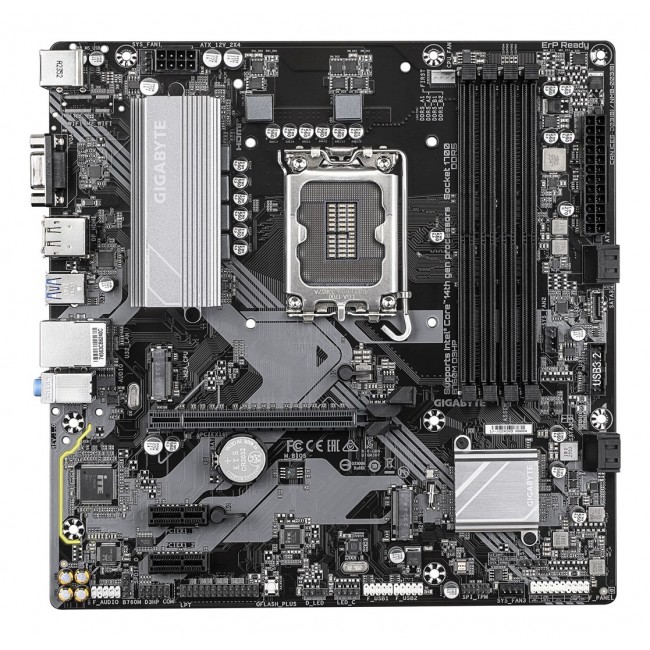 GIGABYTE B760M D3HP Motherboard - Intel Core 14th Gen CPUs, 4+1+1 Phases VRM, up to 5600MHz DDR5, 2xPCIe 4.0 M.2, GbE LAN, USB 3.2 Gen 1