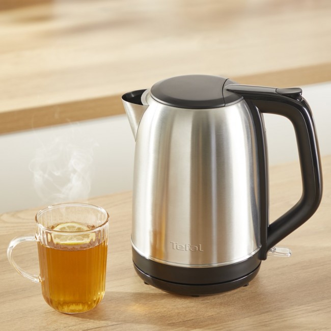 Tefal Subito KO5S0DE0 electric kettle 1.7 L 2400 W Black, Stainless steel Tefal Subito KO5S0DE0 electric kettle 1.7 L 2400 W Black, Stainless steel