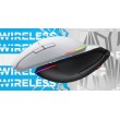 HATOR Pulsar 3 Wireless, black - Optical Yellow 100M Switches PixArt PMW 3311 (HTM630)
