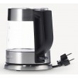 Severin WK 3468 electric kettle 1 L 2200 W Black, Stainless steel, Transparent