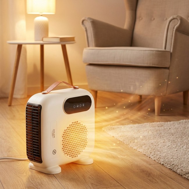 Fan Heater ADLER AD 7756 Beige