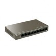 Tenda TEF1109P-8-102W network switch Fast Ethernet (10/100) Power over Ethernet (PoE) Metallic