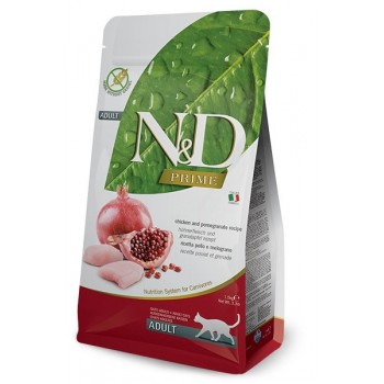 FARMINA N&D CAT PRIME CHICKEN & POMEGRANATE ADULT 1.5kg