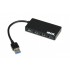 iBox IUH3F56 interface hub USB 3.2 Gen 1 (3.1 Gen 1) Type-A 5000 Mbit/s Black