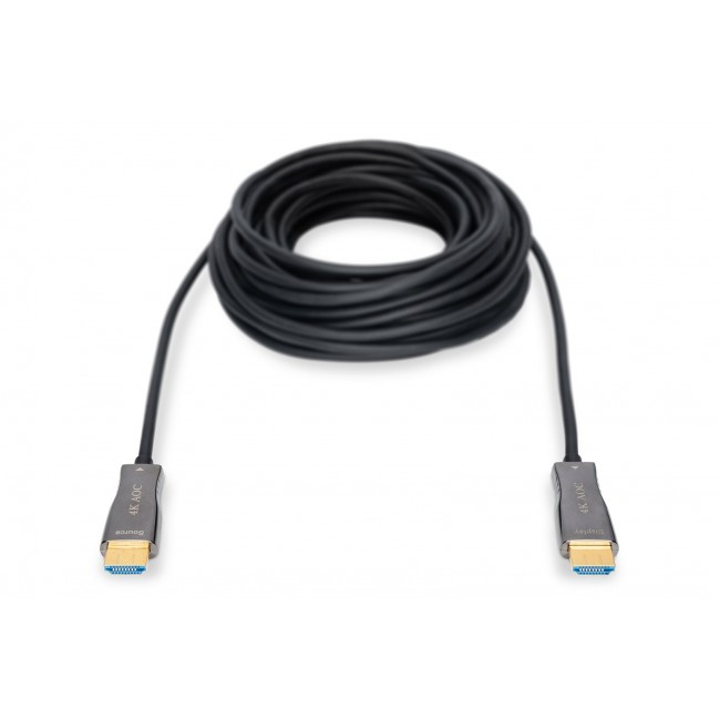 Digitus HDMI AOC Hybrid Fiber Optic Cable, UHD 4K, 10 m