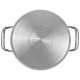 Resto Kitchenware Libra 8 L Round Stainless steel Resto Kitchenware Libra 8 L Round Stainless steel