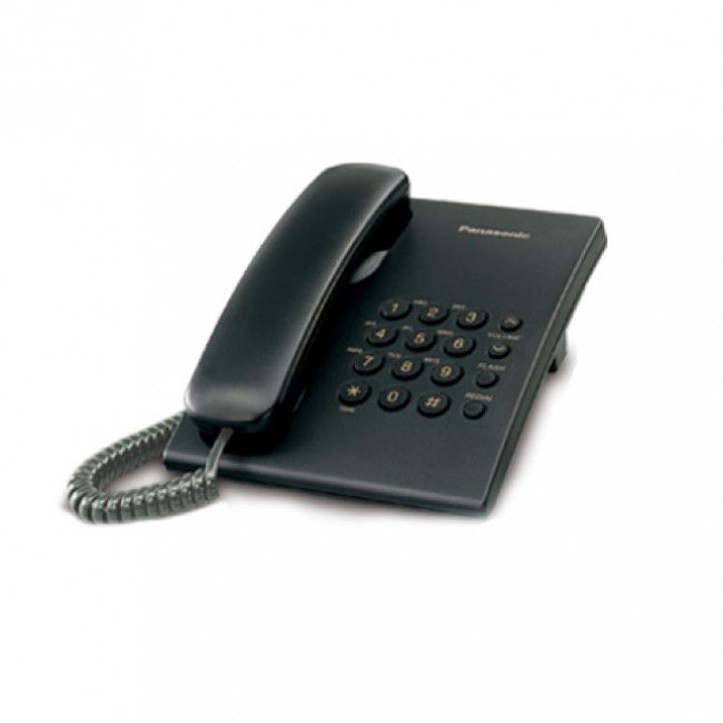 Panasonic KX-TS500 Analog telephone Black Panasonic KX-TS500 Analog telephone Black
