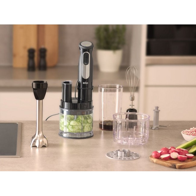 Braun MultiQuick 5 Pro MQ 55755 M 0.6 L Immersion blender 1000 W Black Braun MultiQuick 5 Pro MQ 55755 M 0.6 L Immersion blender 1000 W Black