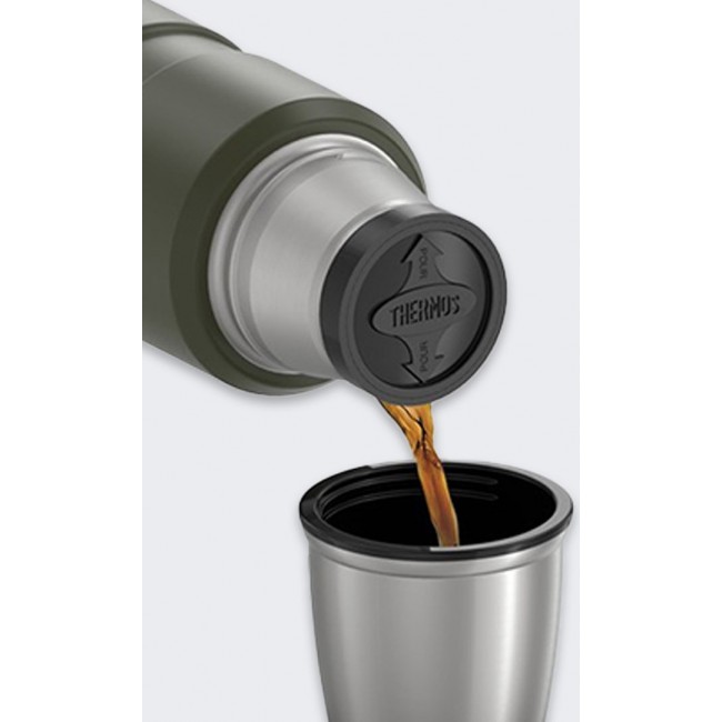 THERMOS 470 ml beverage thermos - army green