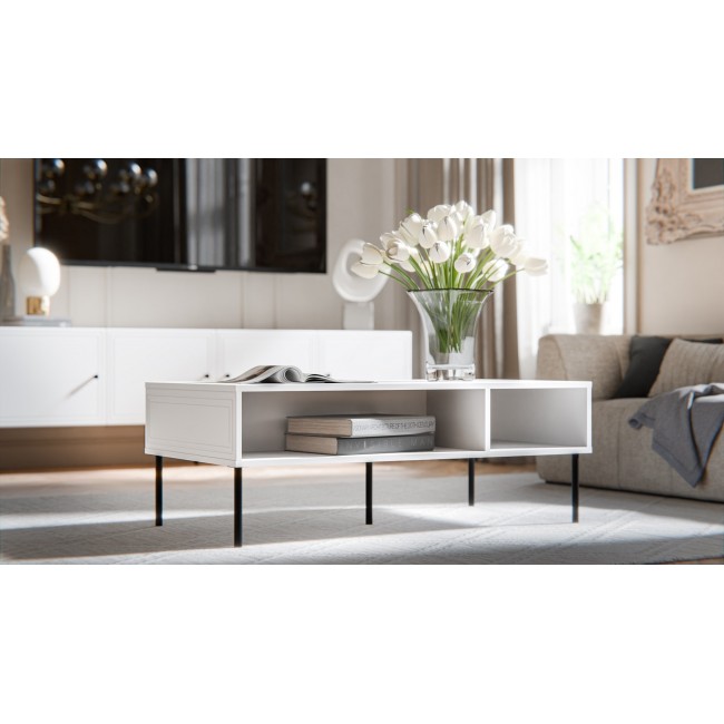 PALAZZO BIS table/latrine 110x60x40 white matte PALAZZO BIS table/latrine 110x60x40 white matte