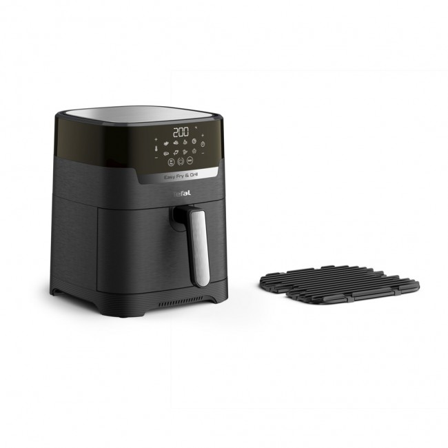 Tefal Easy Fry & Grill EY5058 Single 4.2 L Stand-alone 1550 W Hot air fryer Black Tefal Easy Fry & Grill EY5058 Single 4.2 L Stand-alone 1550 W Hot air fryer Black