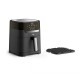 Tefal Easy Fry & Grill EY5058 Single 4.2 L Stand-alone 1550 W Hot air fryer Black Tefal Easy Fry & Grill EY5058 Single 4.2 L Stand-alone 1550 W Hot air fryer Black