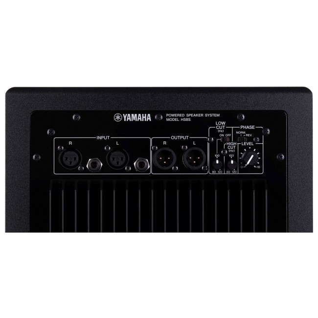 Yamaha HS8S subwoofer Black 150 W Yamaha HS8S subwoofer Black 150 W