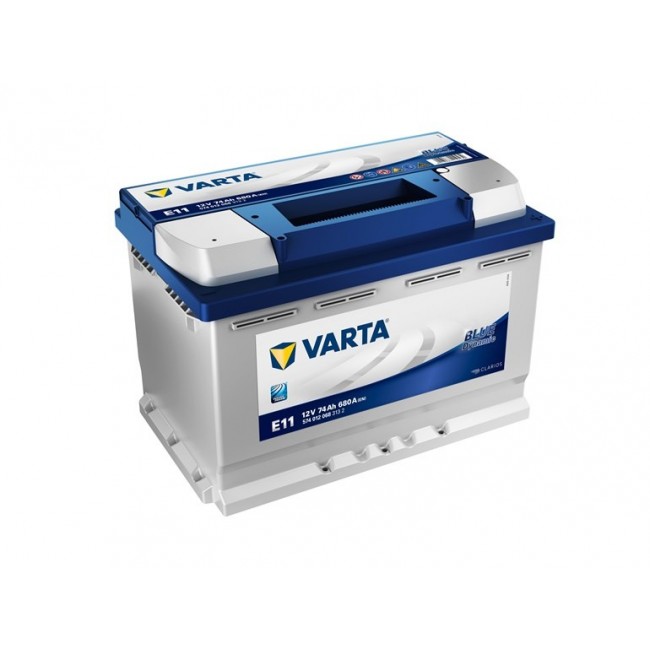 Battery VARTA 12V 74Ah/680A B13 (starter) Battery VARTA 12V 74Ah/680A B13 (starter)