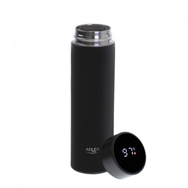 THERMOS WITH LED ADLER AD 4506BK BLACK