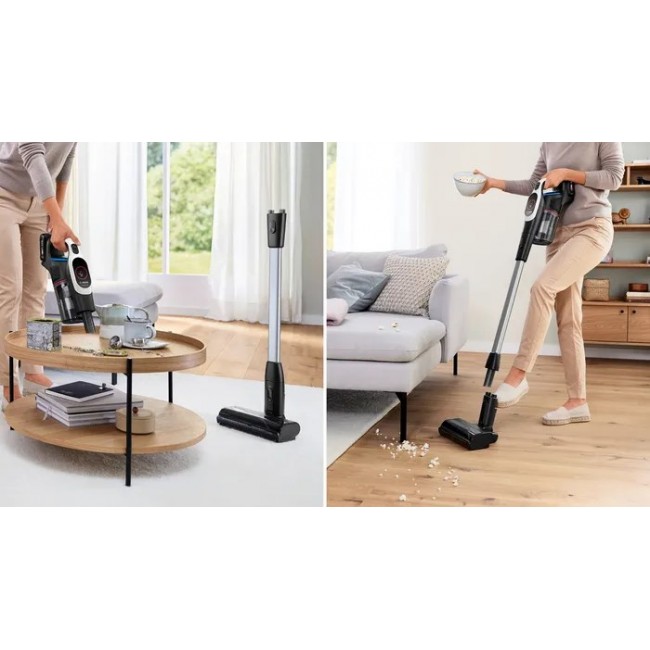 Bosch BCS931WBA stick vacuum/electric broom Battery Dry HEPA Bagless 0.4 L White 3 Ah Bosch BCS931WBA stick vacuum/electric broom Battery Dry HEPA Bagless 0.4 L White 3 Ah
