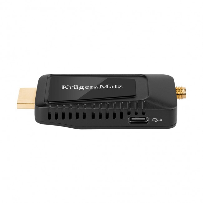 KRUGER & MATZ mini Tuner DVB-T2 H.265 HEVC KM9998