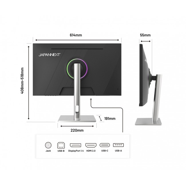 JAPANNEXT JN-IPS275K-HSPC9 computer monitor 68.6 cm (27