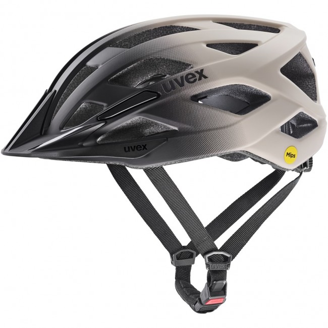 Bicycle helmet UVEX I-vo 2 MIPS 56 60 cm, warm grey/black matt