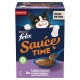 PURINA Felix Sauce Time - wet cat food - 6x40g