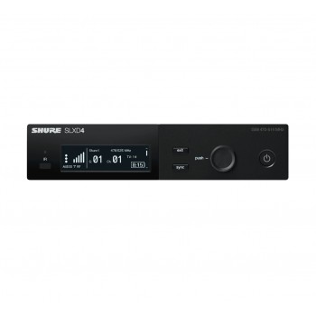Shure SLXD4E-G59 wireless microphone receiver Desktop