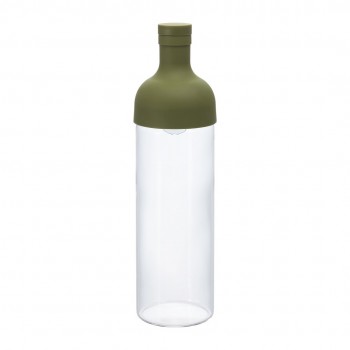 HARIO Cold Brew Tea 750ml Filter Bottle Olive green