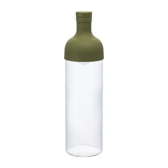 HARIO Cold Brew Tea 750ml Filter Bottle Olive green