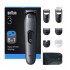 Braun AIO3540 hair trimmers/clipper Black, Grey 14 Nickel-Metal Hydride (NiMH)