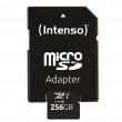 Intenso microSD 256GB UHS-I Perf CL10| Performance Class 10