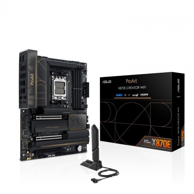 ASUS ProArt X870E-CREATOR WIFI AMD X870E Socket AM5 ATX ASUS ProArt X870E-CREATOR WIFI AMD X870E Socket AM5 ATX