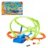 Hot Wheels Stunt Tracks Hypersphere Crash with 1 Die-Cast Car in 1:64 Scale