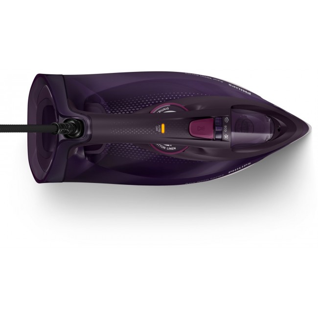 Philips 7000 series DST7061/30 iron Steam iron SteamGlide Elite soleplate 3000 W Purple Philips 7000 series DST7061/30 iron Steam iron SteamGlide Elite soleplate 3000 W Purple