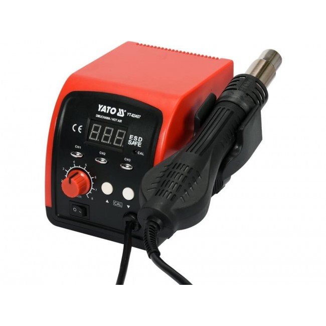 YATO HOT AIR SOLDERING STATION POWER 750W YATO HOT AIR SOLDERING STATION POWER 750W
