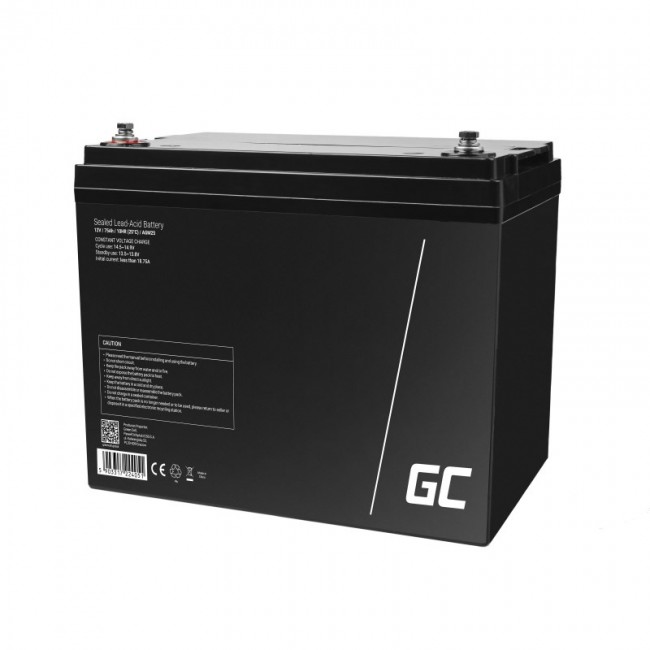 Green Cell AGM25 UPS battery Sealed Lead Acid (VRLA) 12 V 75 Ah Green Cell AGM25 UPS battery Sealed Lead Acid (VRLA) 12 V 75 Ah