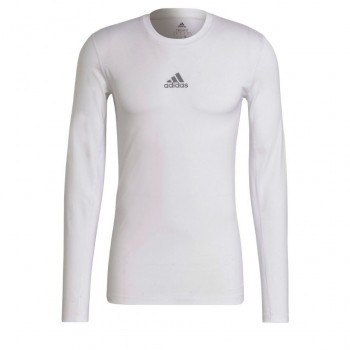 adidas Compression Long Men's T-Shirt White GU7334 L