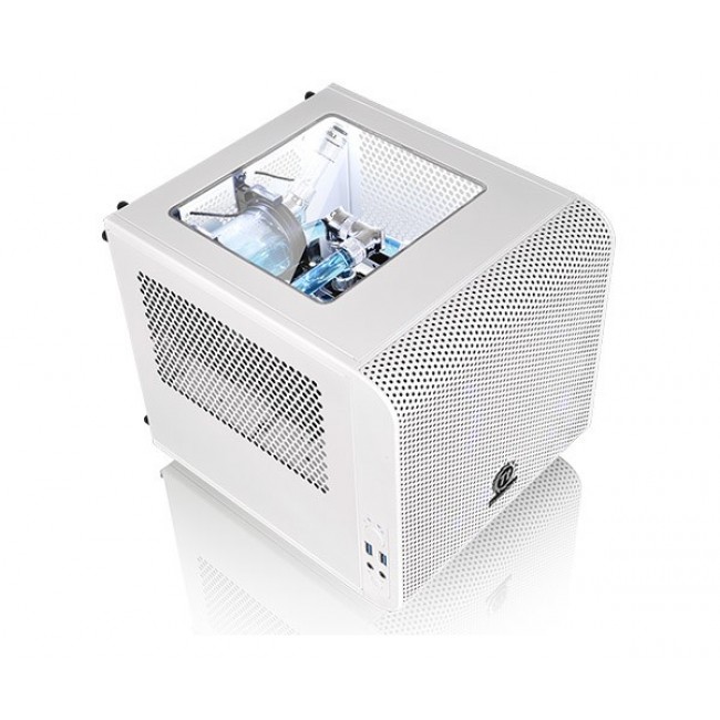Thermaltake Core V1 Snow Edition Cube White Thermaltake Core V1 Snow Edition Cube White