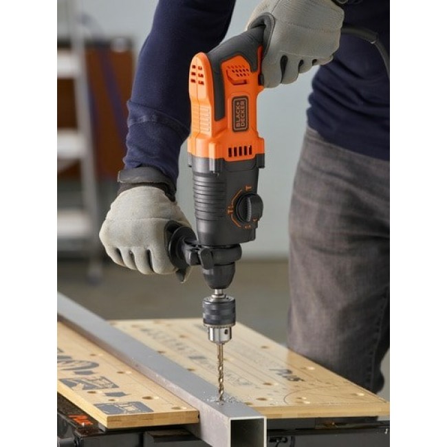 Black & Decker BEHS01K-QS drill 1600 RPM SDS Plus Black, Orange Black & Decker BEHS01K-QS drill 1600 RPM SDS Plus Black, Orange
