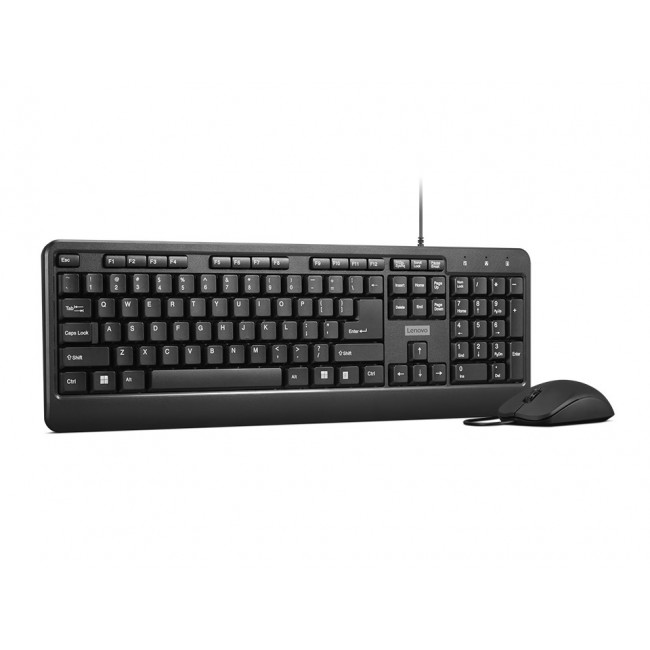 Lenovo 160 keyboard Mouse included Home/Office USB US English Black Lenovo 160 keyboard Mouse included Home/Office USB US English Black
