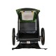Burley Tail Wagon Dog Carrier Black, Green