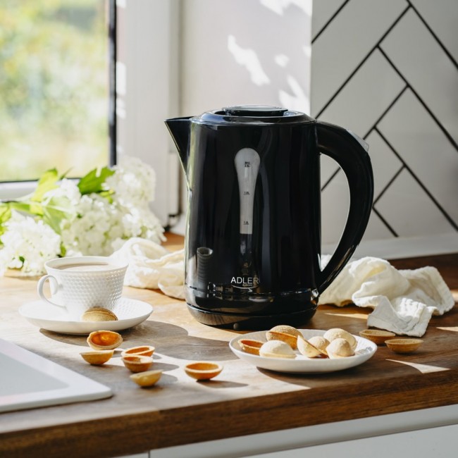 Adler AD 1244b Electric kettle 2.5 L 2200 W Black Adler AD 1244b Electric kettle 2.5 L 2200 W Black