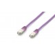 Equip Cat.6A Platinum S/FTP Patch Cable, 15m, Purple