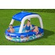 Inflatable pool+canopy 213x155x132 B54370