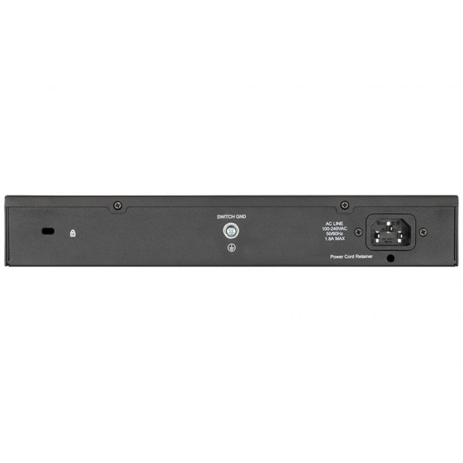 D-Link DGS-1100-18PV2 network switch Managed L2 Gigabit Ethernet (10/100/1000) Power over Ethernet (PoE) 1U Black