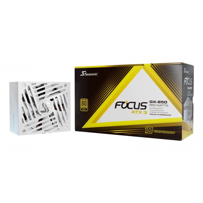 Seasonic Focus GX-850 power supply unit 850 W 20+4 pin ATX ATX White